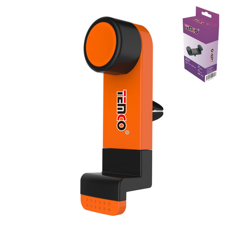TEMCO Soporte Móvil Rejilla Aire, Soporte universal de rejilla de ventilación coche para smartphone Soporte Móvil Coche Sencillo 360° Rotación Enganche Apoyo Movil Universal para telefono movil