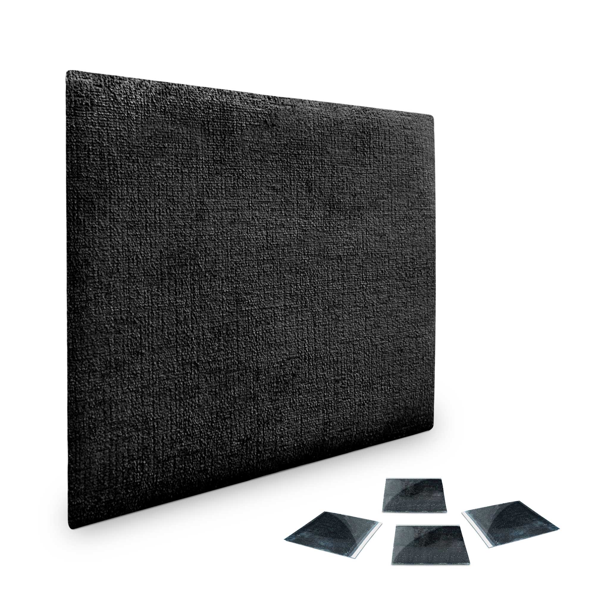 DHOME Paneles Tapizados de Lana Ecológica Autoadhesivos para Pared Acústicos Absorbentes Protección Impactos Cabeceros