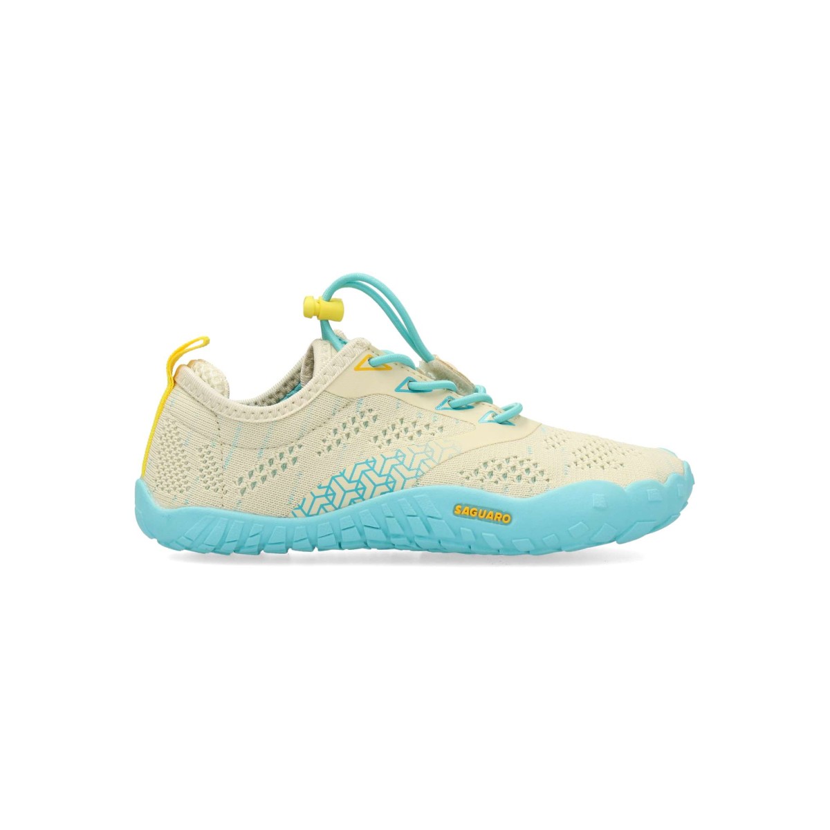SAGUARO - Zapatillas minimalistas barefoot para niño, suela fina flexible y puntera ancha, drop cero y cordón elástico, transpirables y saludables para los pies