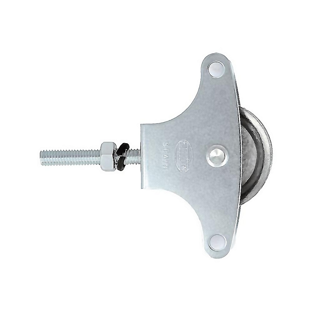 POLEA TENDEDERO CON TUERCA N. 3 METAL