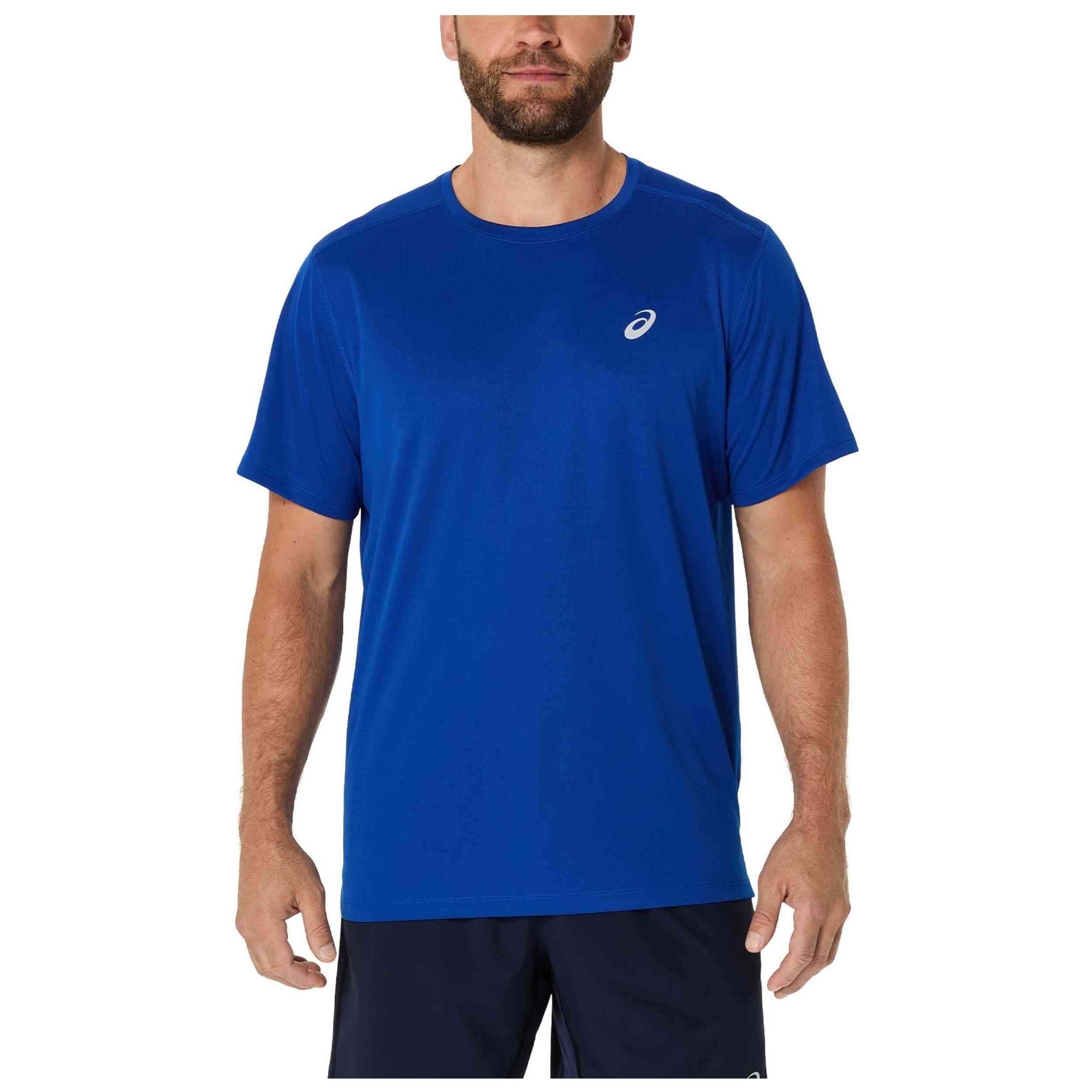 Camiseta De Manga Corta Asics modelo 2011D221-401 para Hombre en color Rojo