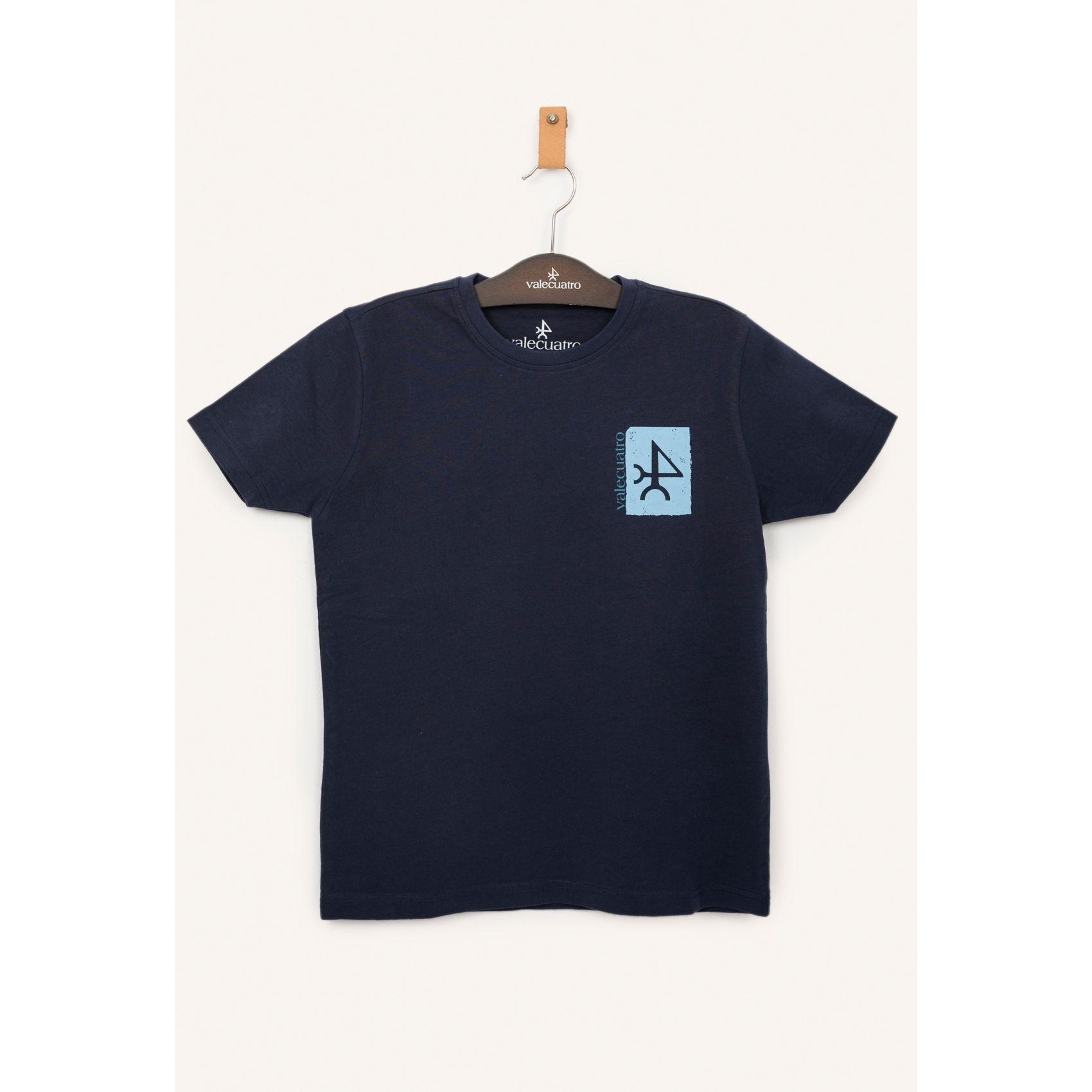 Camiseta niño Valecuatro Polo Championship azul marino