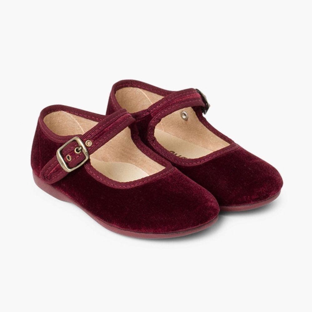 Merceditas Y Bailarinas Zapy modelo Ah60150 en color Burdeos
