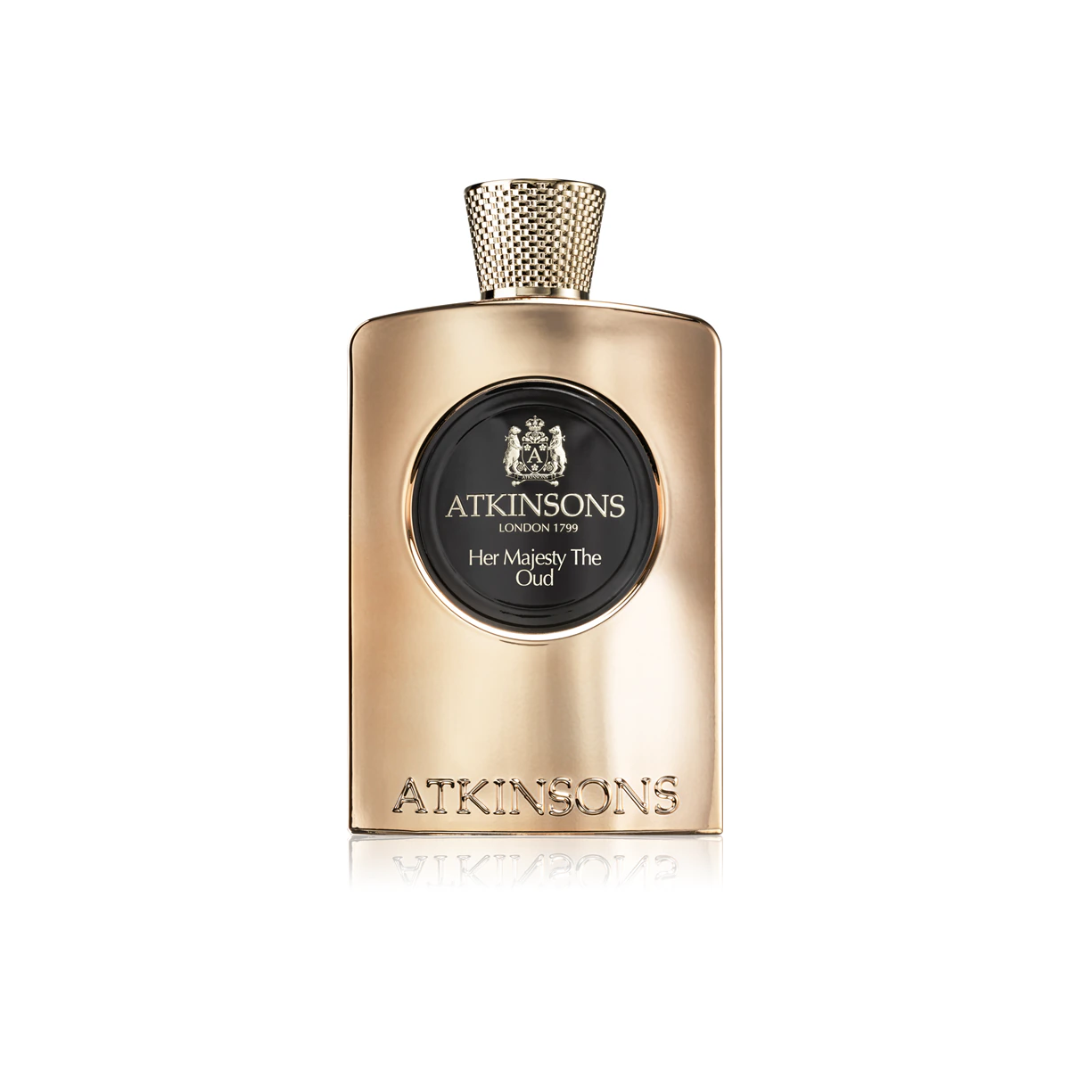 Atkinsons Her Majesty The Oud Eau de Parfum 100 ml - Fragancia Oriental Floral para Mujer, Notas de Osmanto, Rosa Turca y Oud de Assam, Ideal para Ocasiones Especiales