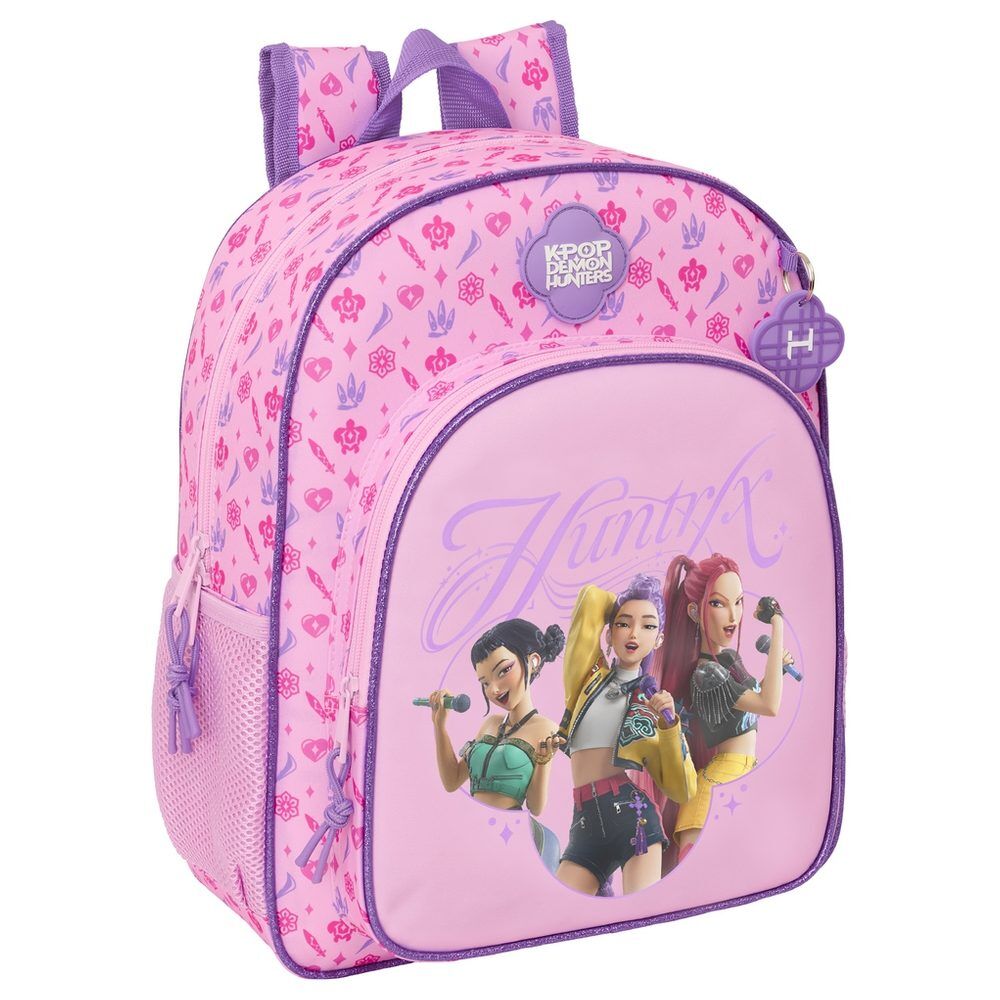 Mochila Stage Kpop Demon Hunters Adaptable 32x12x38cm.