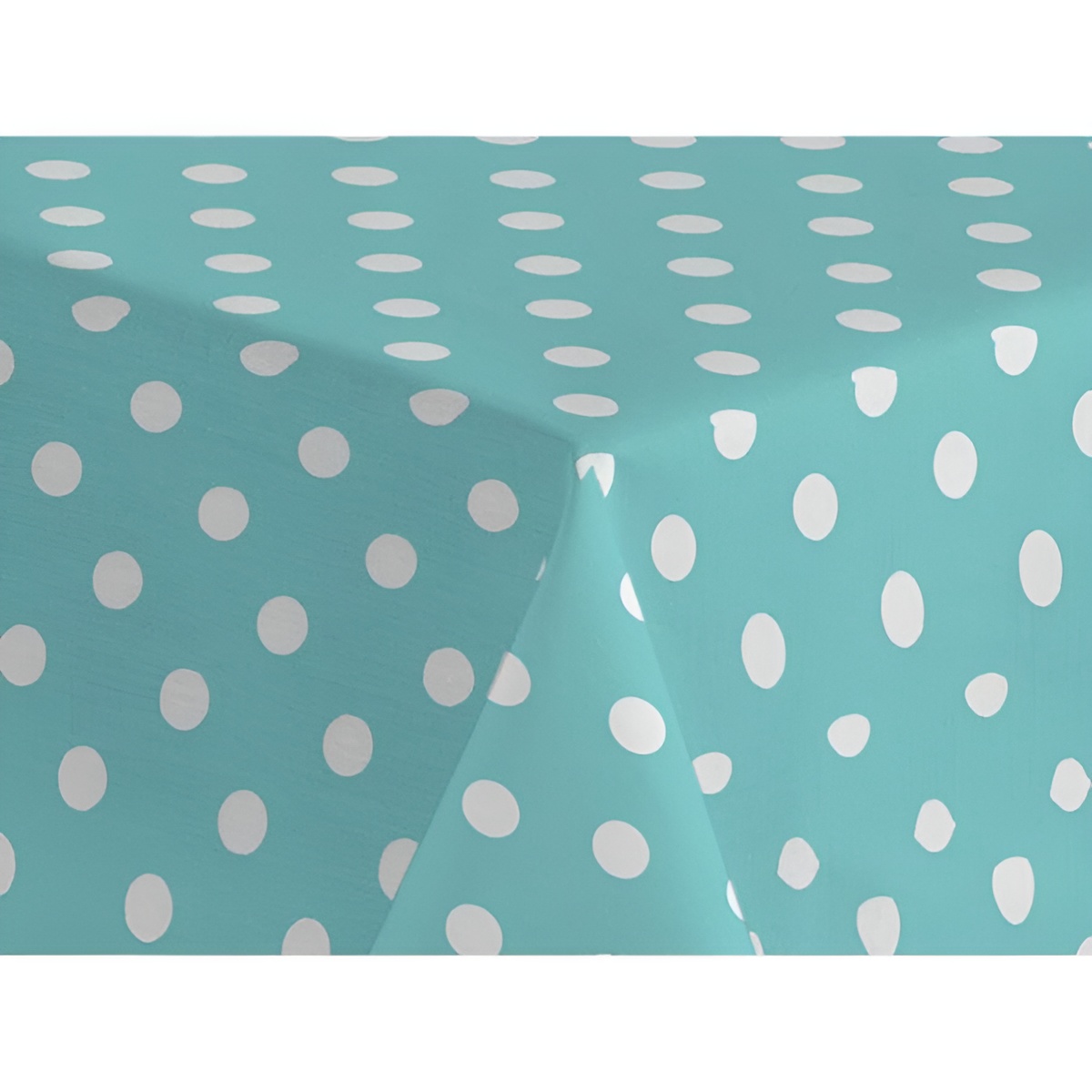 Hulehule Tex Mantel Resinado Antimanchas Estampado Puntos Caribe Interior y Exterior
