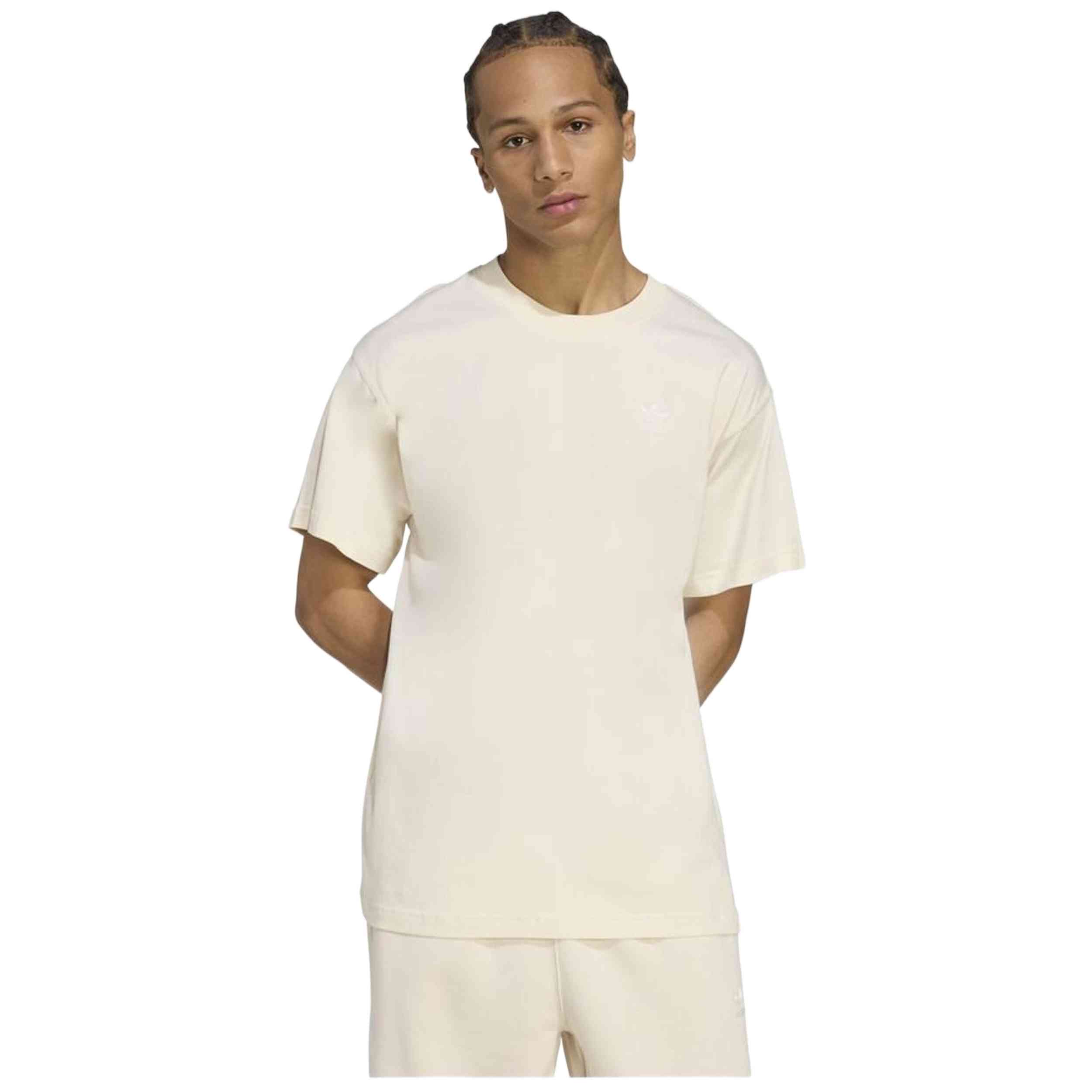 Camiseta De Manga Corta Adidas modelo JV5943 para Hombre en color Beige