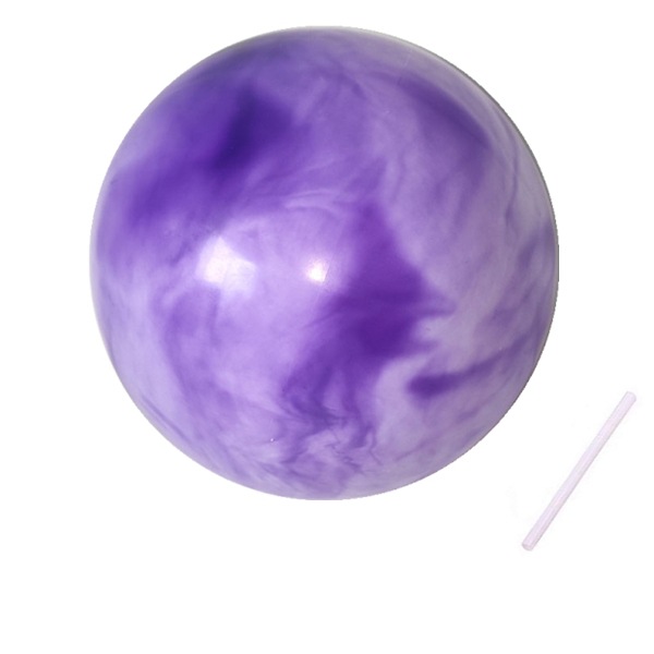 Pelota de Pilates/Yoga Mini de PVC Esmerilado 25cm - Para Gimnasia, Equilibrio, Fitness y Glúteos