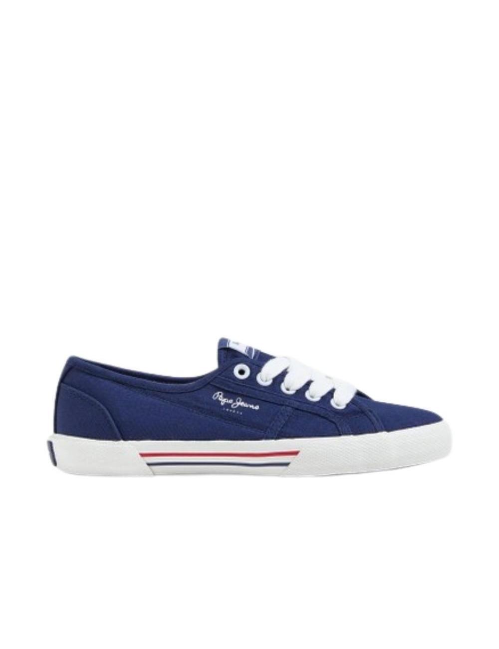 PEPE JEANS PLS31287 ZAPATILLA LONA BRADY W BASIC MUJER