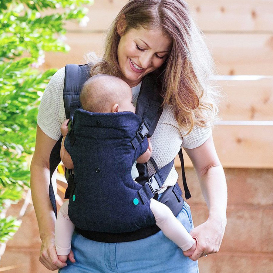 Mochila porta bebés multifuncional, bandolera ergonómica especial para bebés.