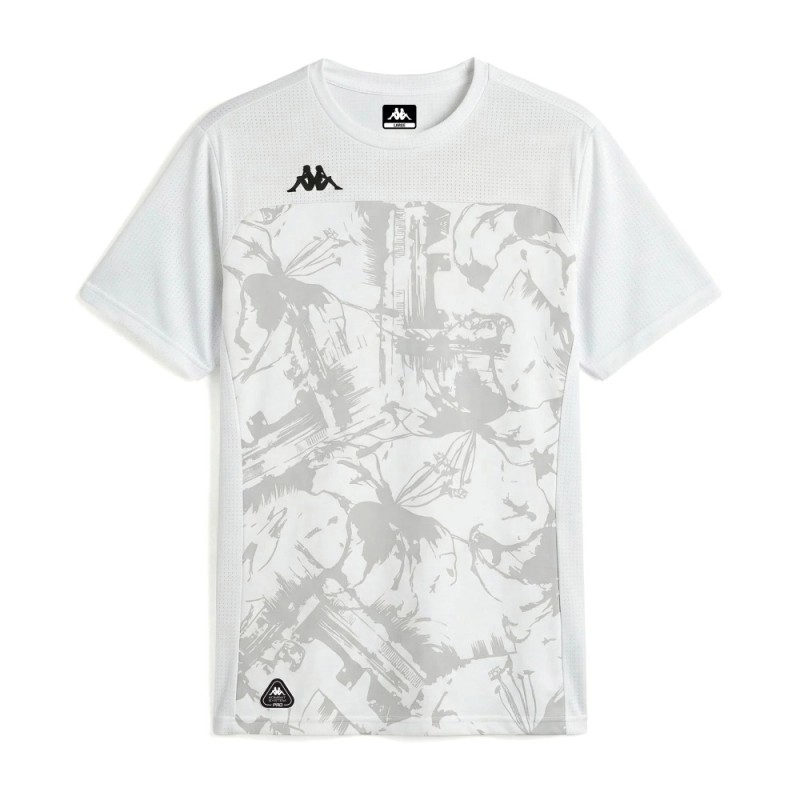 Camiseta Blanca Kappa Ivonu Pro Para Hombre