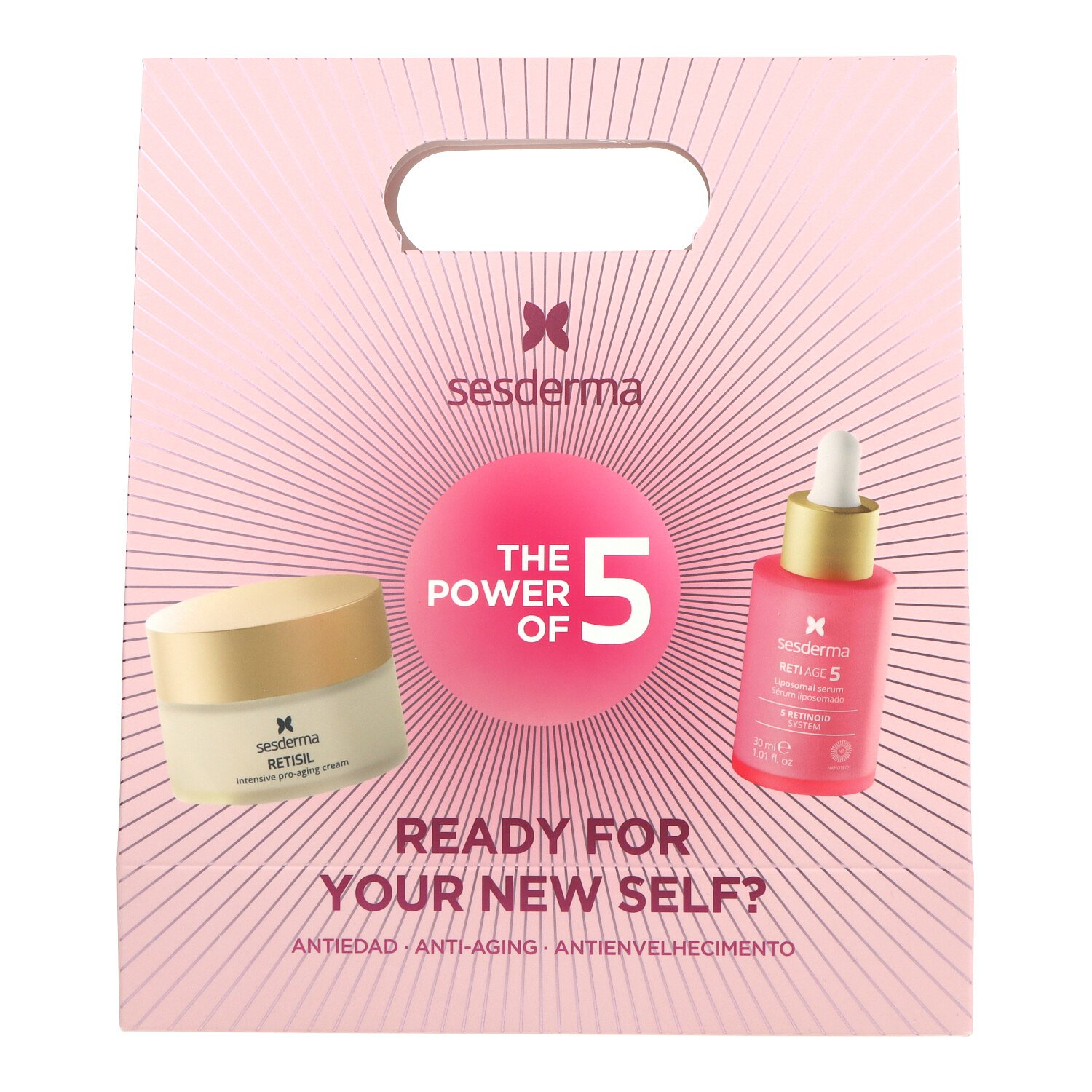Sesderma Antiedad Retisil Crema 50ml + Reti Age Serum Liposomado 30ml Promo