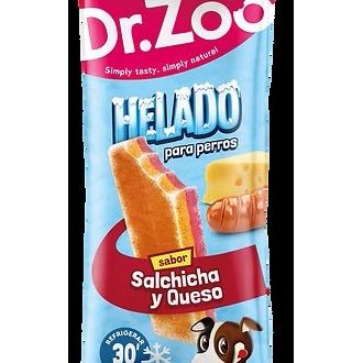 Dr. Zoo Helado Salchicha y Queso para Perros