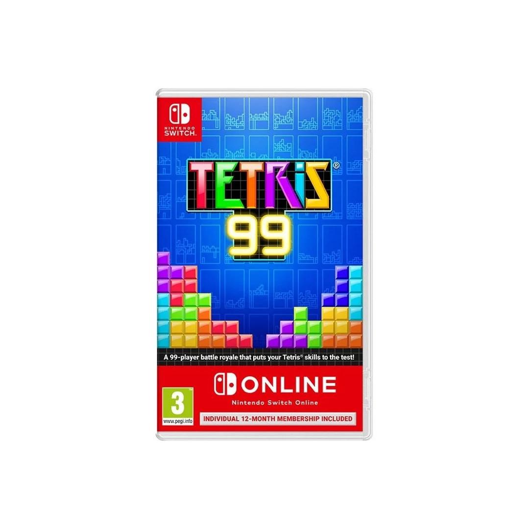 Tetris 99 + 12 Meses de Nintendo Switch Online (Importacion UK) - Nintendo Switch - Nuevo precintado