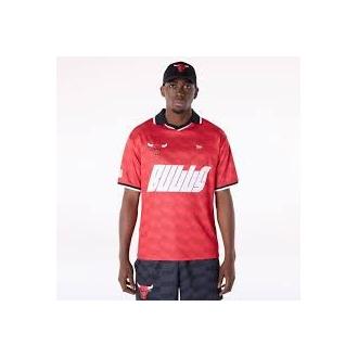 Camiseta New Era Nba Soccer Os Tee Chicago Bulls