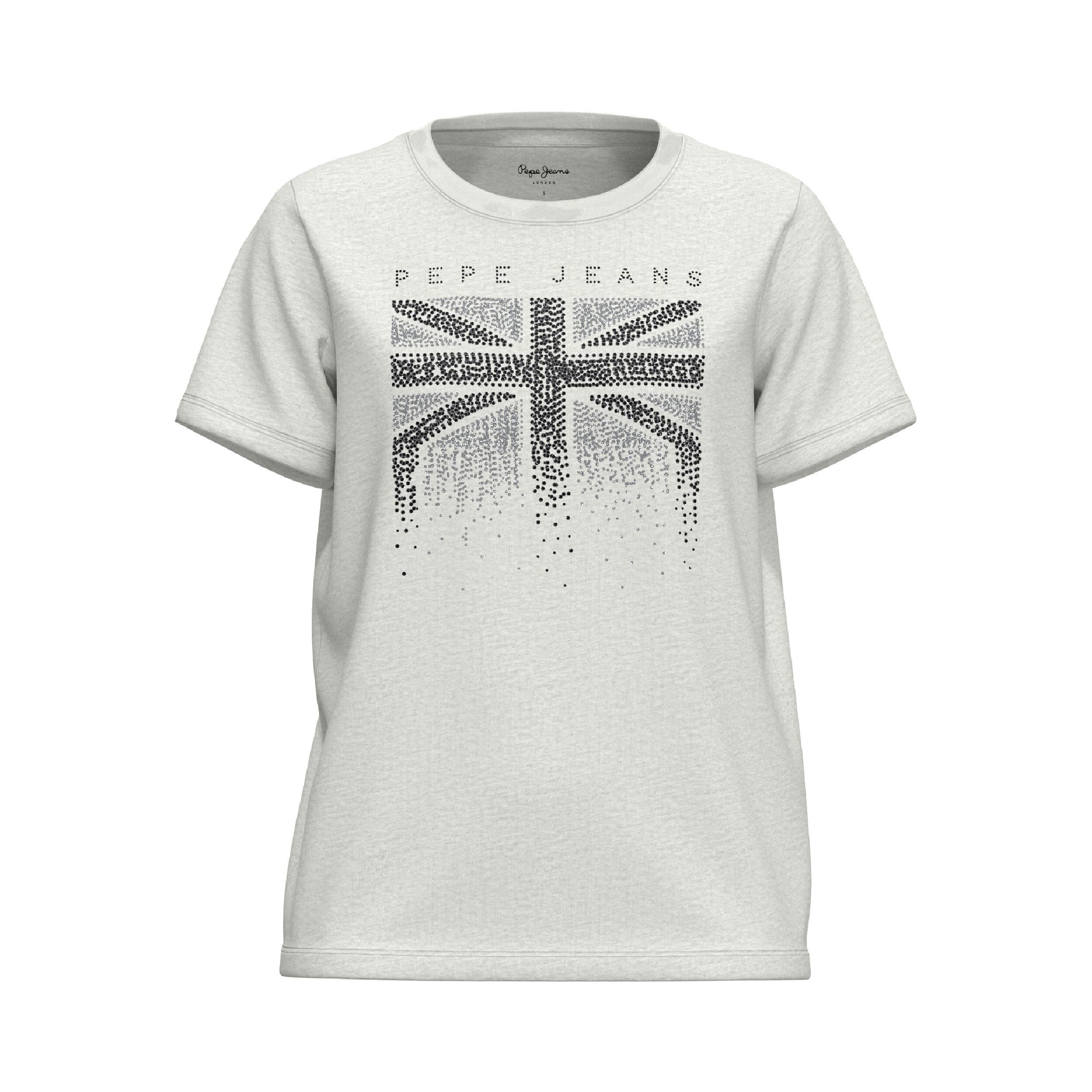 Pepe Jeans Camiseta Blanca PL505574-800 , para Mujer