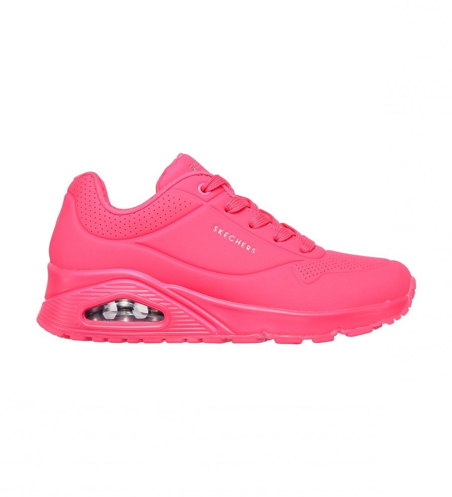 Skechers | Mujer | Zapatillas Uno rosa
