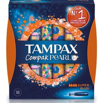 Tampax Pearl Compak Tampones Super Plus 16Uds