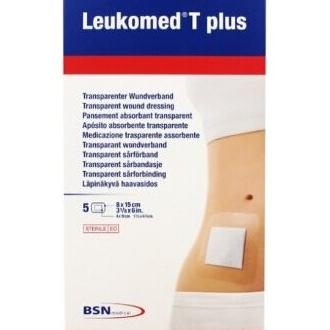 Leukomed T Plus Apósito Transparente 5 Cm X 7,2 Cm, 5 Uds