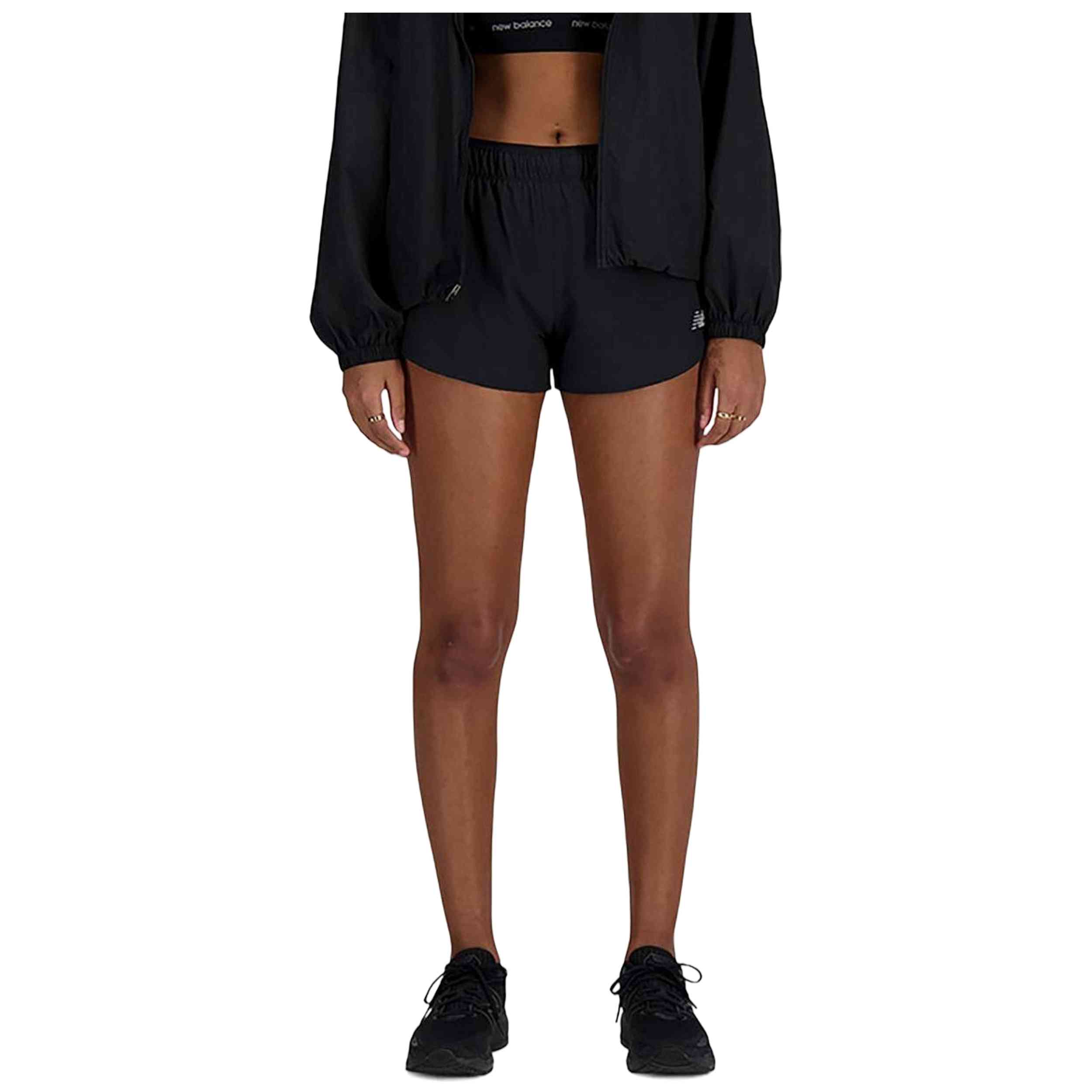 Pantalon Corto New Balance modelo WS41286BK para Mujer en color Negro