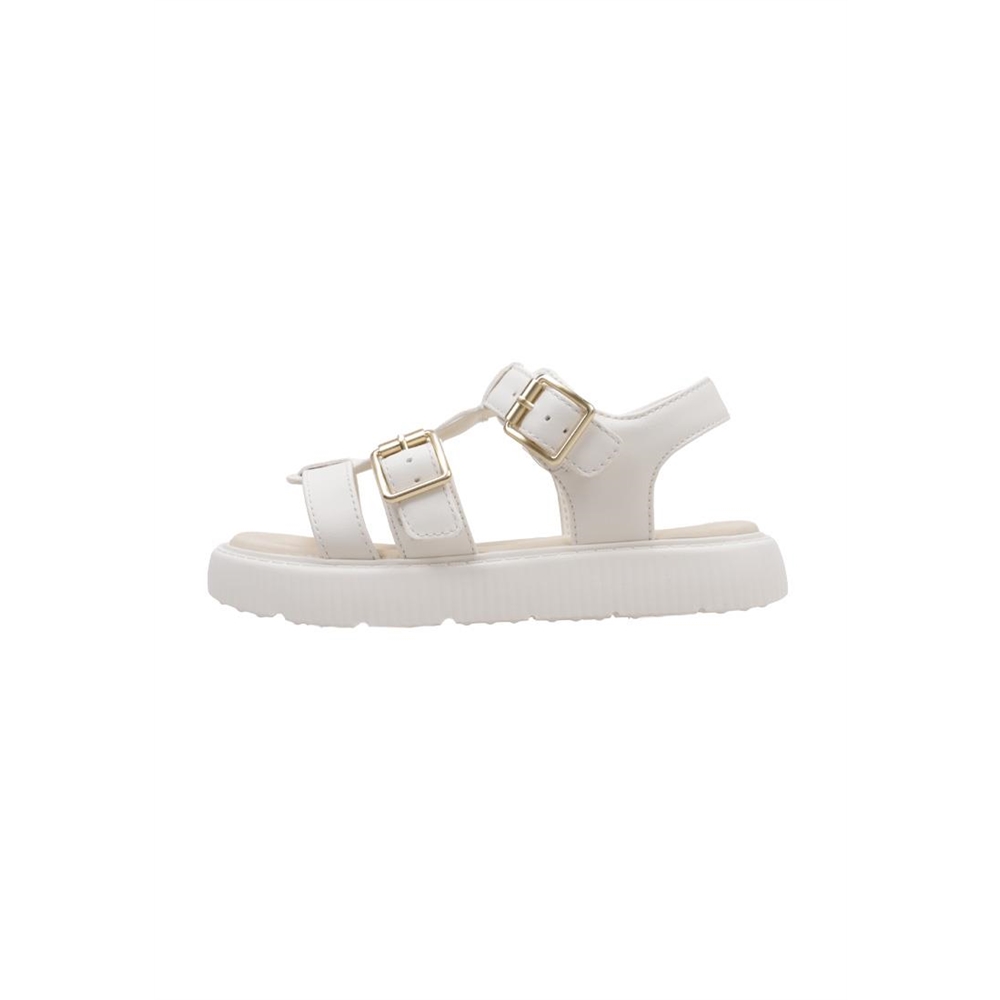Geox J SANDAL KODETTE GIR Sandalia Plana niña Blanco