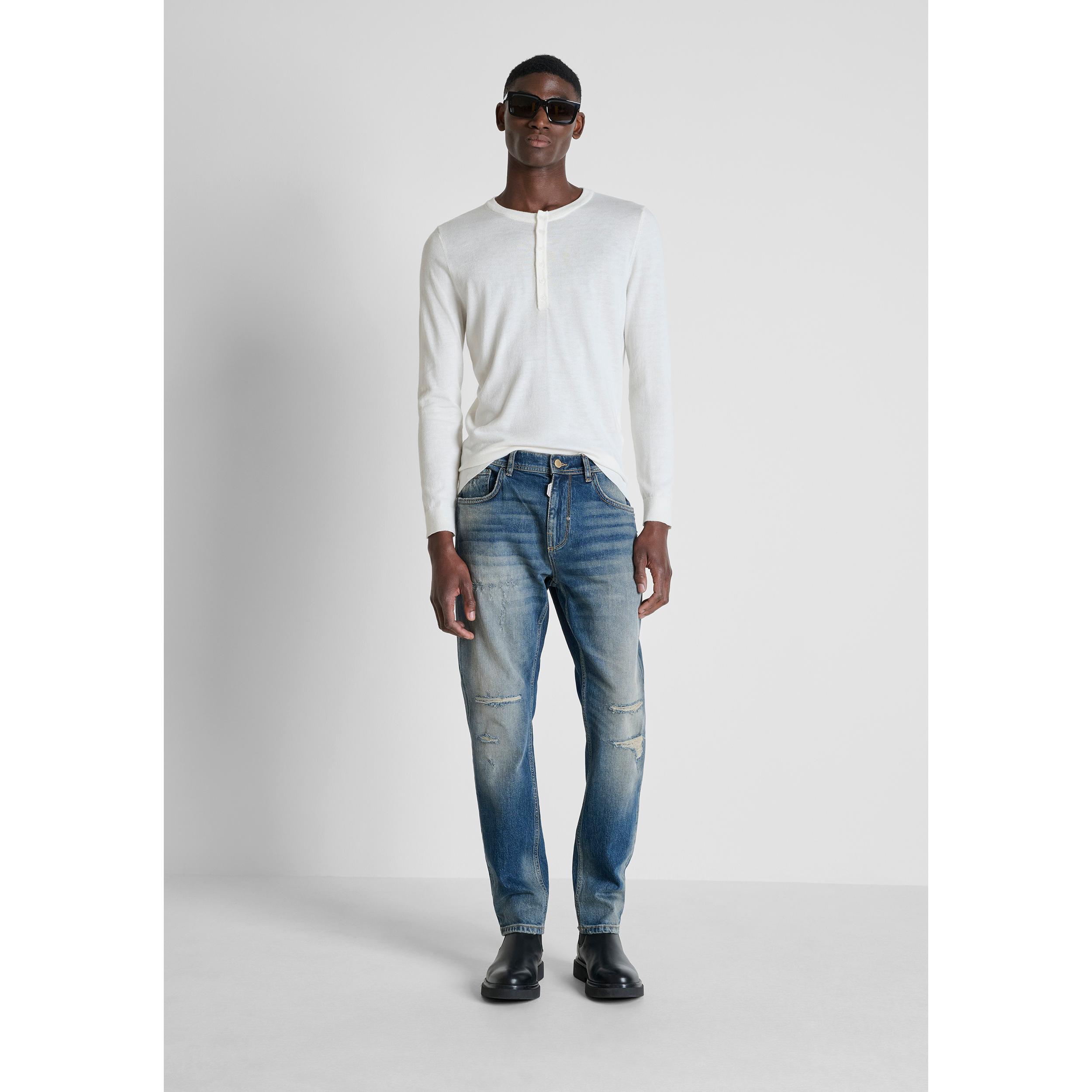 ANTONY MORATO Jeans "Jimi" en denim azul cropped slim fit REF577902