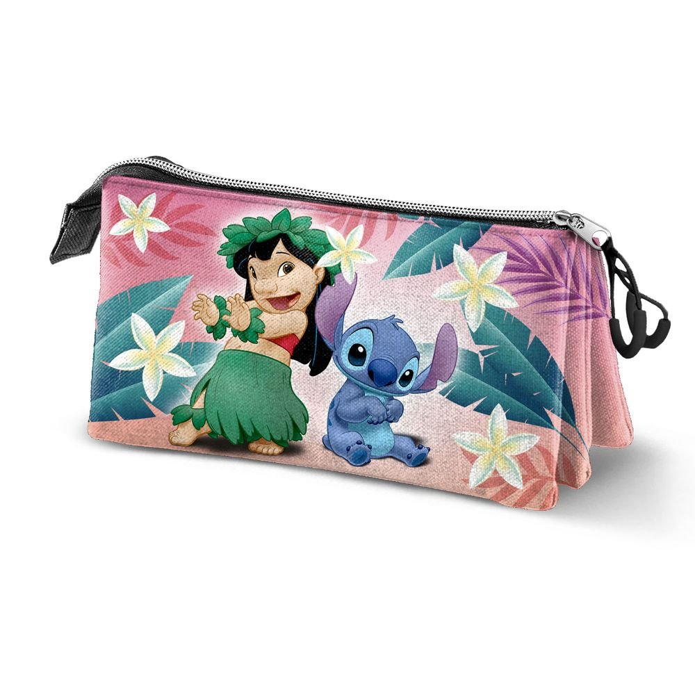 KARACTERMANIA ESTUCHE PORTATODO TRIPLE LILO Y STITCH DANCE DANCE 8x23x11 Cms.