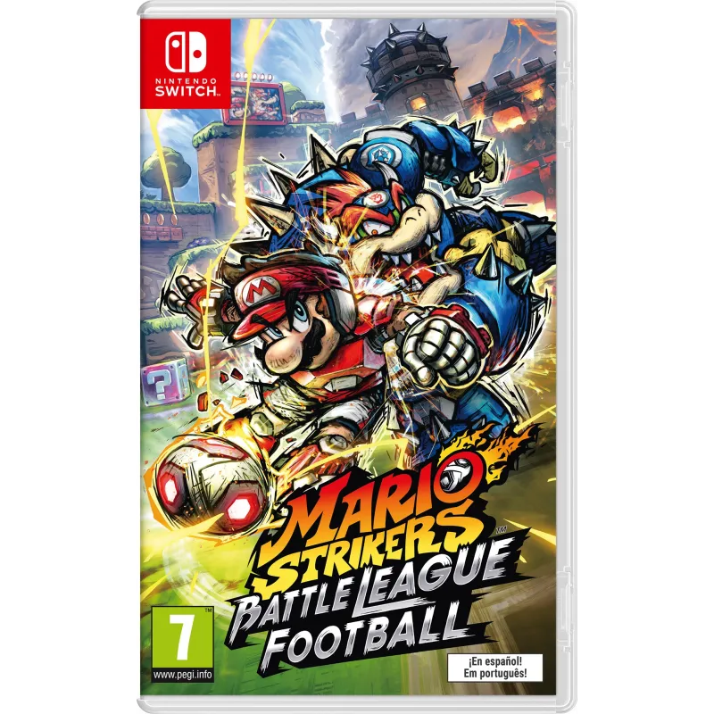MARIO STRIKERS: BATTLE LEAGUE FOOTBALL JUEGO FÍSICO NINTENDO SWITCH     VERSIÓN ESPAÑOLA GARANTÍA EU