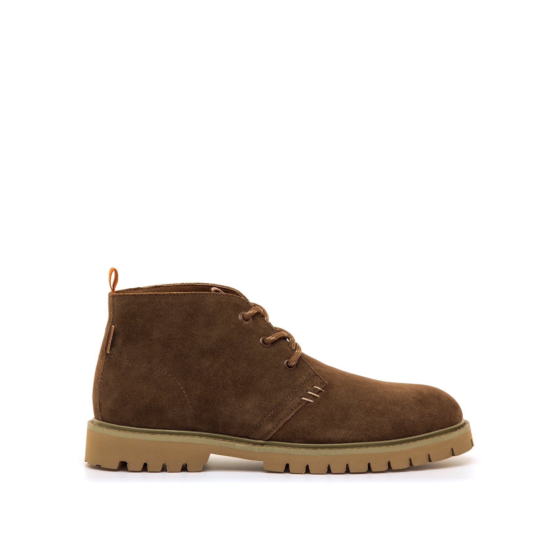 Mustang-MTNG botines hombre budapest marron con cierre cordones y tipo de puntera redonda