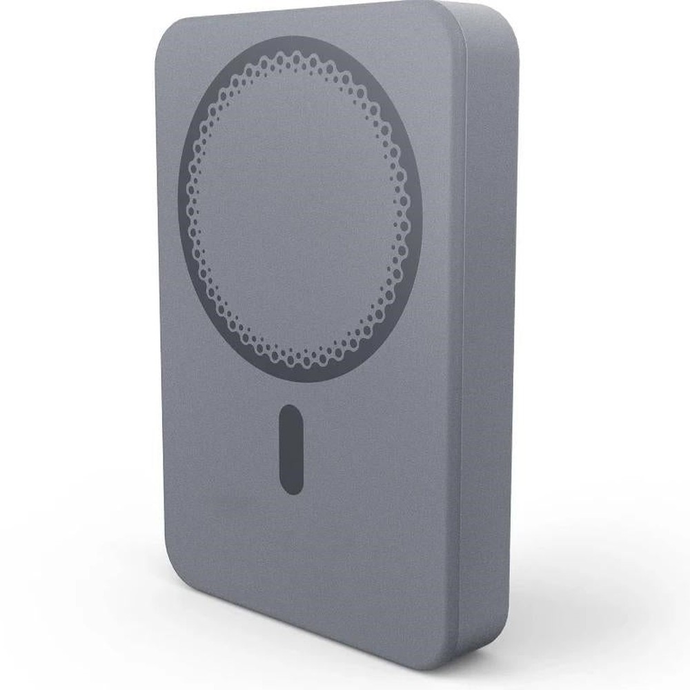 Energy Sistem - Powerbank magnético 10000 mAh modelo 500789 con carga inalámbrica 15 W y cable USB-C, diseño extraplano y permitido en avión