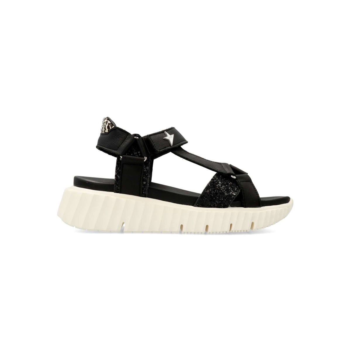 CETTI - Sandalia deportiva casual mujer CETTI con cierre adherente ajustable, suela de goma ligera y planta acolchada, estilo urbano para verano