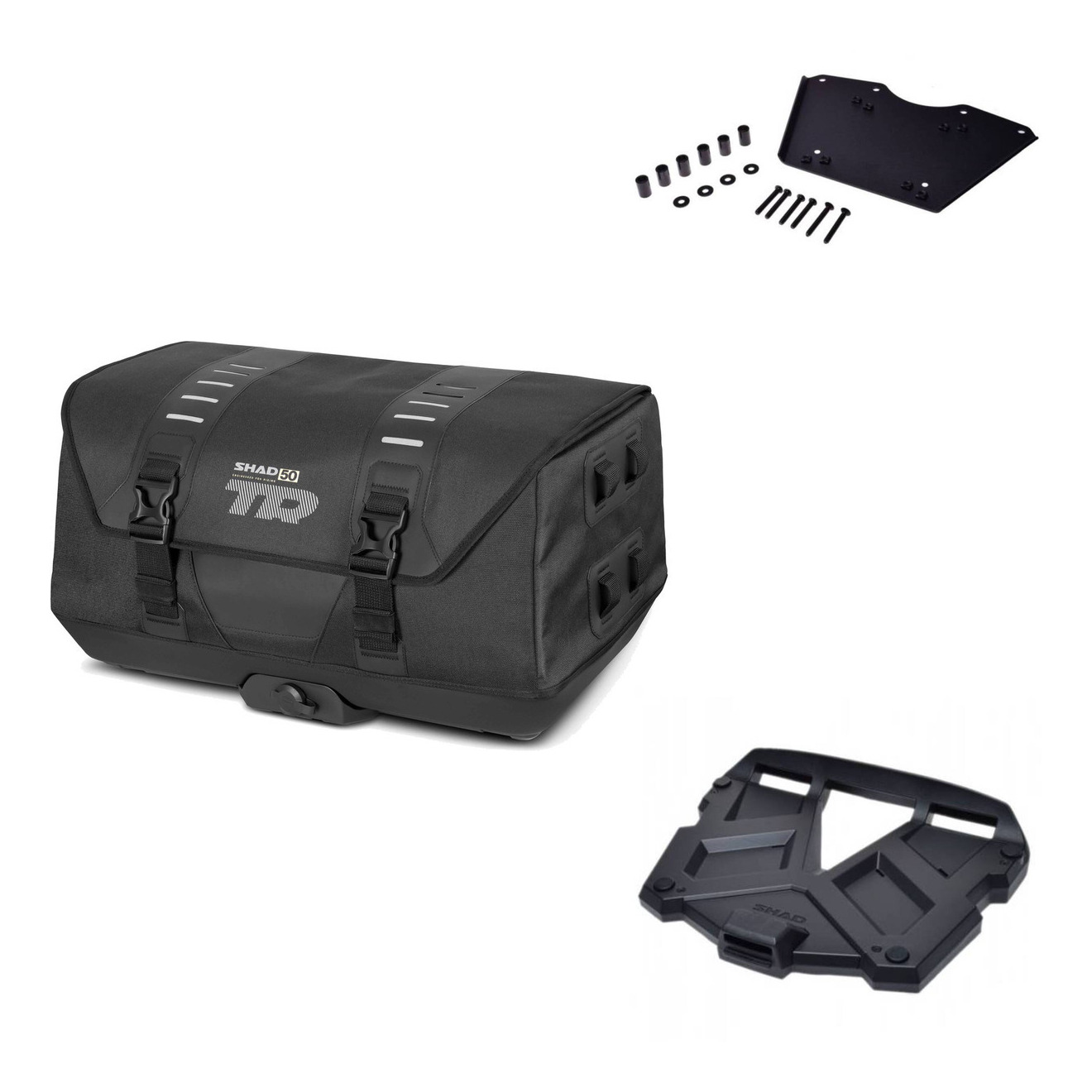 Bolsa Trasera Tr50 + Parrilla Terra Plás KIT-569795