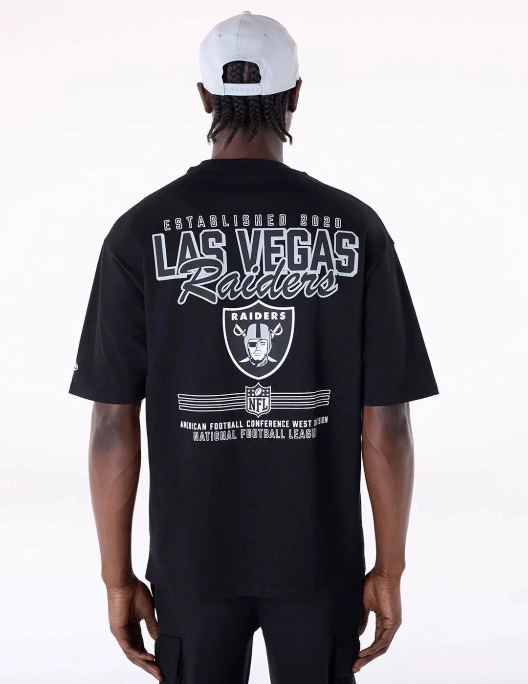 NEW ERA CAMISETA NEGRA RAIDERS LAS VEGAS