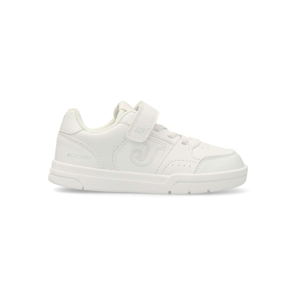 JOMA - Zapatillas deportivas colegiales Academy para niño/a con upper de piel sintética, cierre adherente y suela de caucho DURABILITY