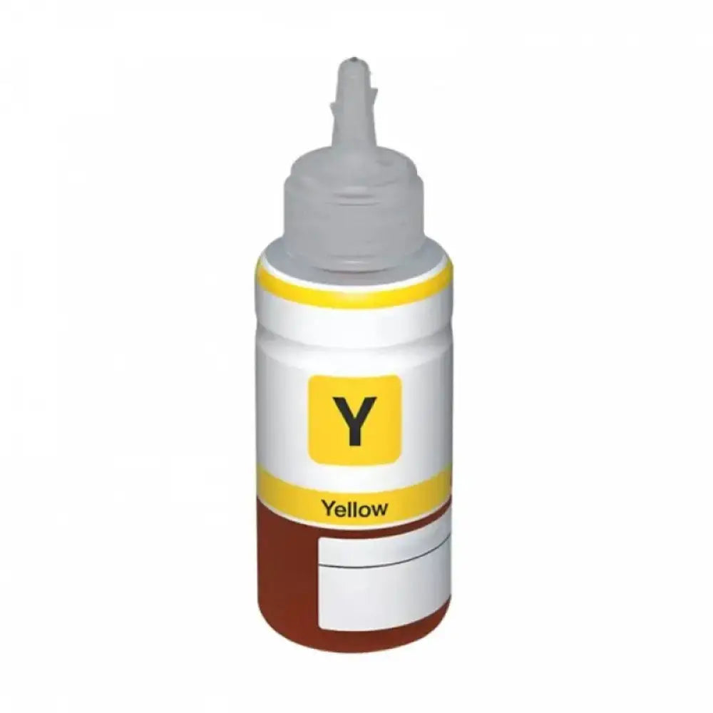 Epson - Tinta amarilla para impresora Ecotank 113 de 70 ml, pigmento resistente a manchas y marcadores, ideal para copias profesionales doble cara