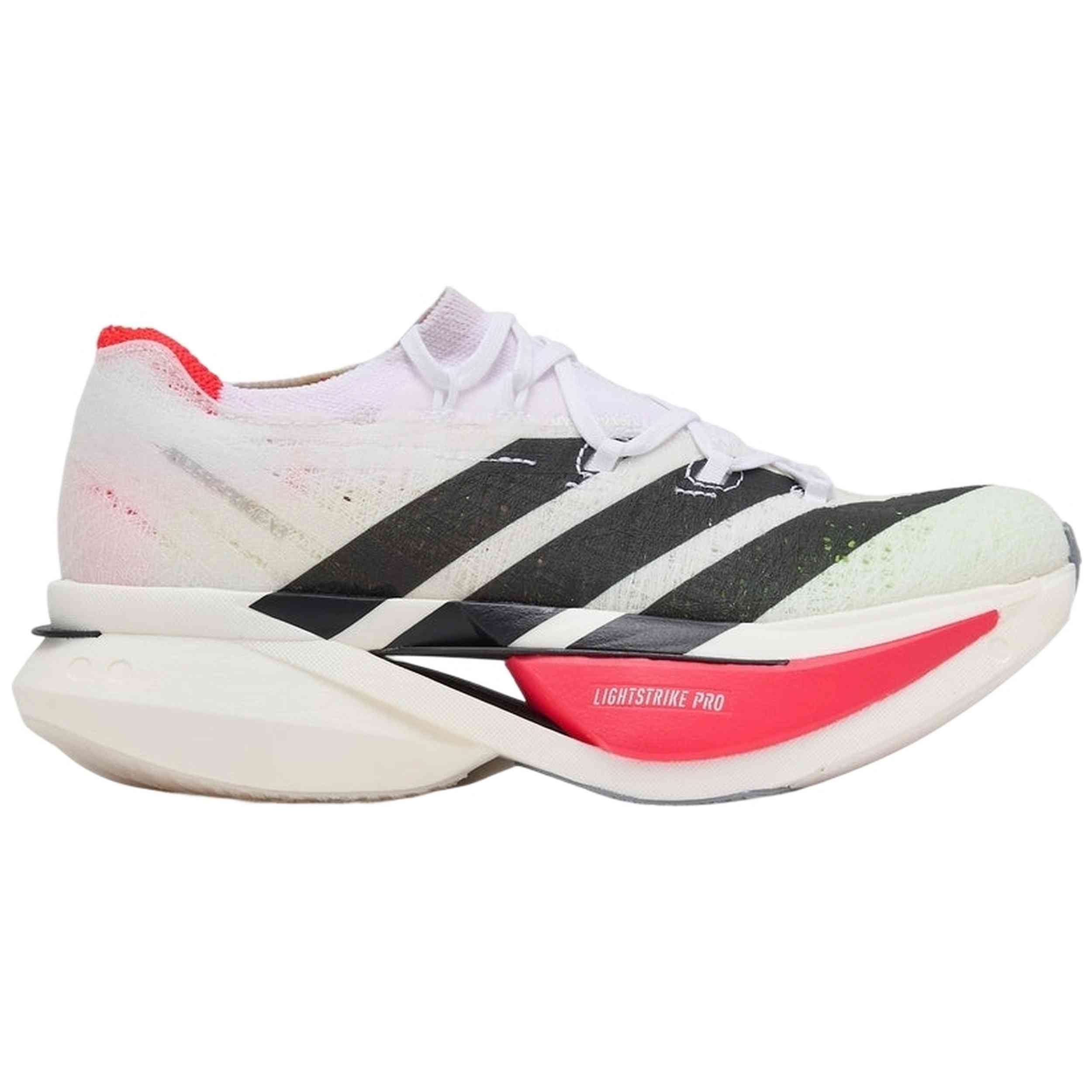 Zapatillas De Running Adidas modelo Zapatillas adidas Adizero Prime X3 Strung blanco negro rosa para hombre y mujer en color Blanco