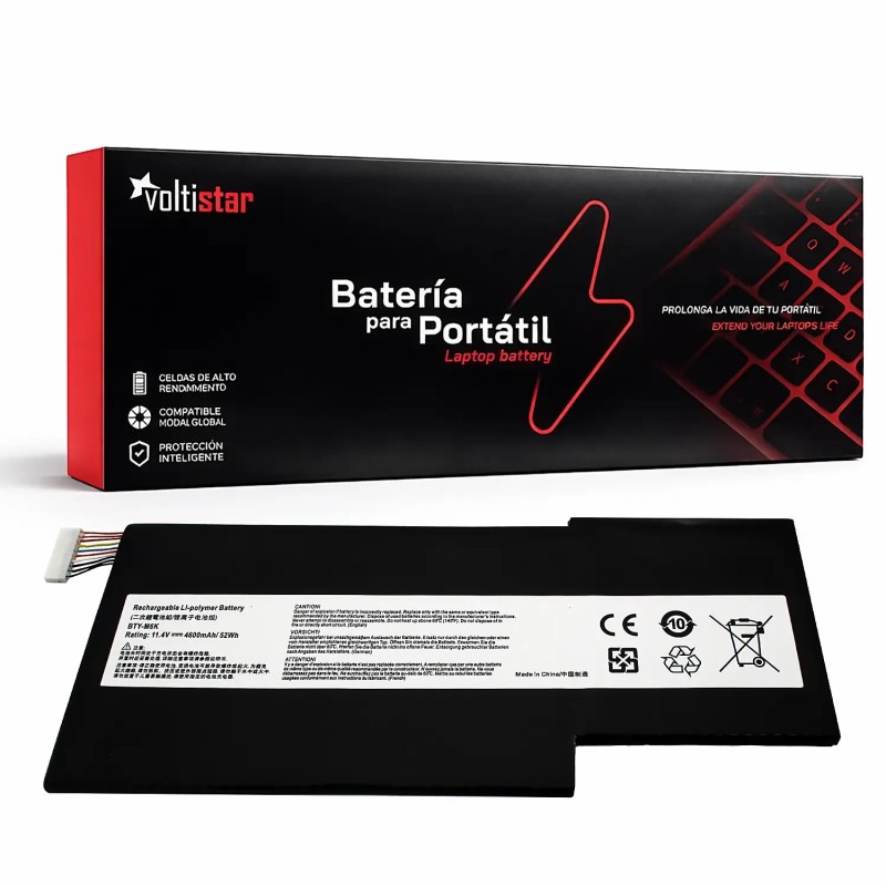BATERÍA PARA PORTÁTIL MSI CREATOR 17M