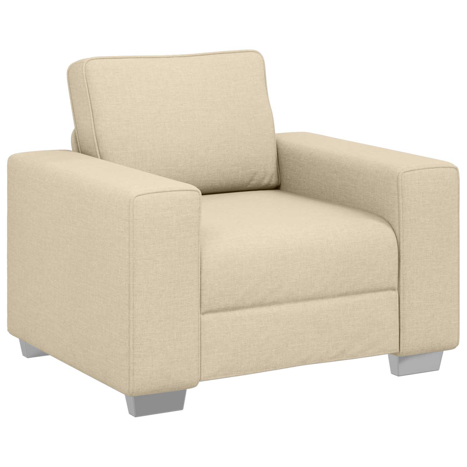 vidaXL Sillón 100 cm tela Multicolor