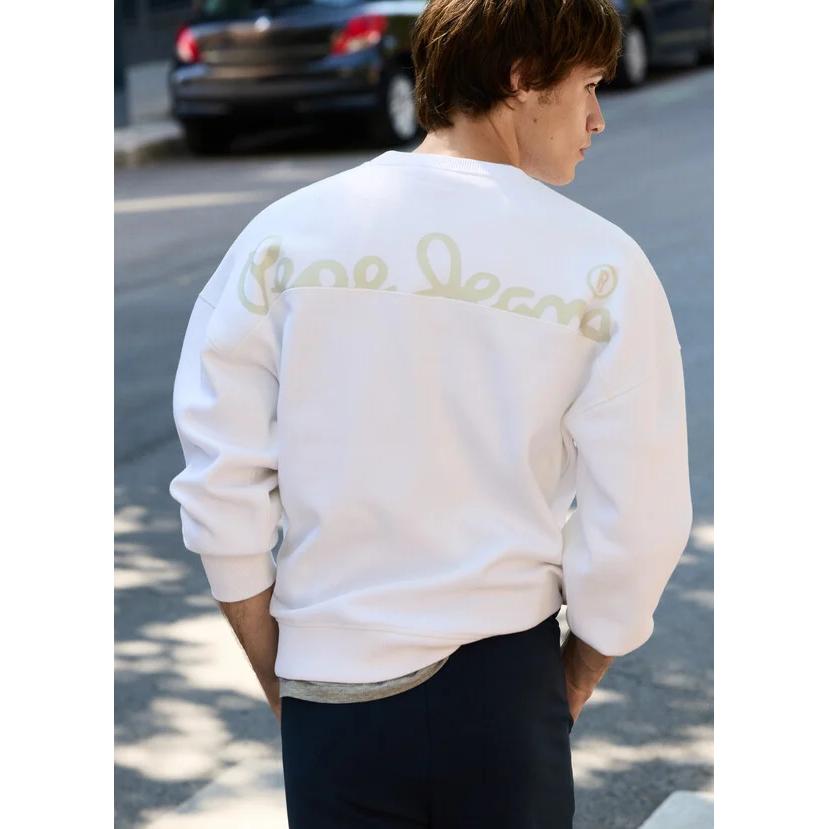 Sudadera PJL Blanca Pepe Jeans