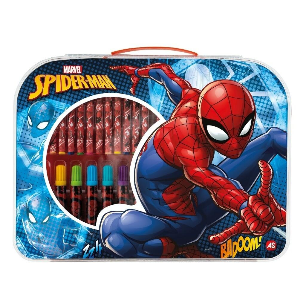 Spiderman Maletín de Artista Cefa Toys 21880 Dibujo y pintura