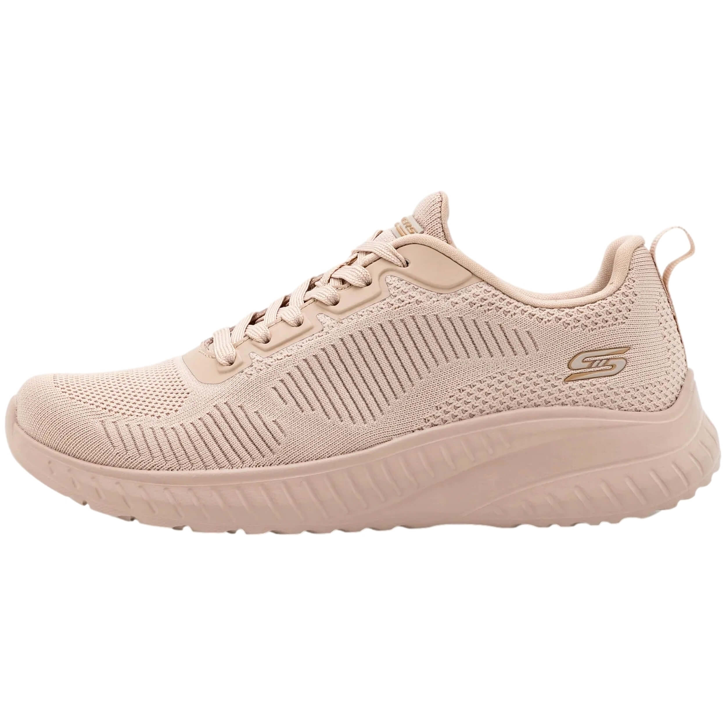 Calzado marca Skechers modelo 117209-Nude para mujer en color nude
