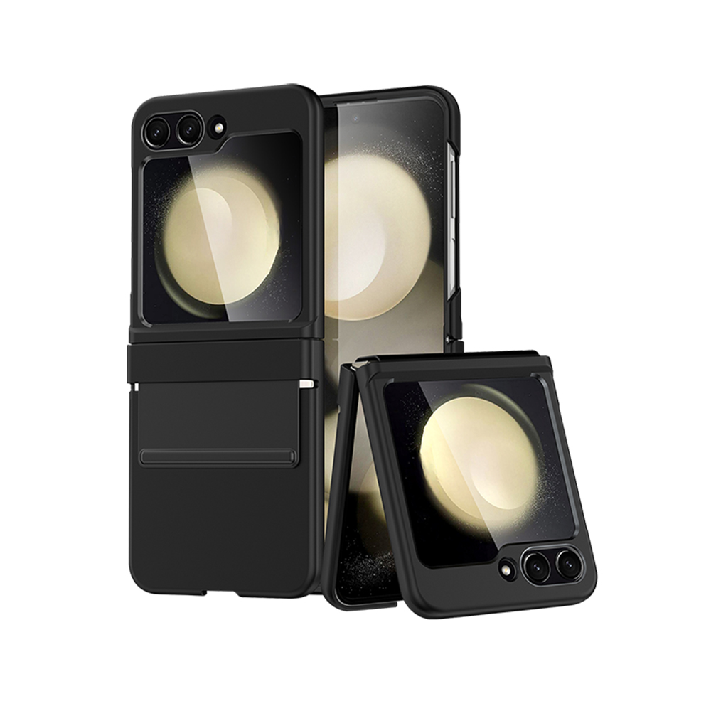 PACIFICO Carcasa para Samsung Galaxy Z Flip 5 6 7 con protector de bisagra, funda anti-golpes y anti-arañazos, ajuste perfecto para teléfono plegable