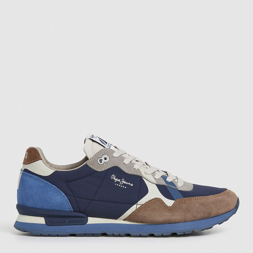Pepe Jeans Zapatillas Brit Prints Marrones PMS400002-OWN , para Hombre