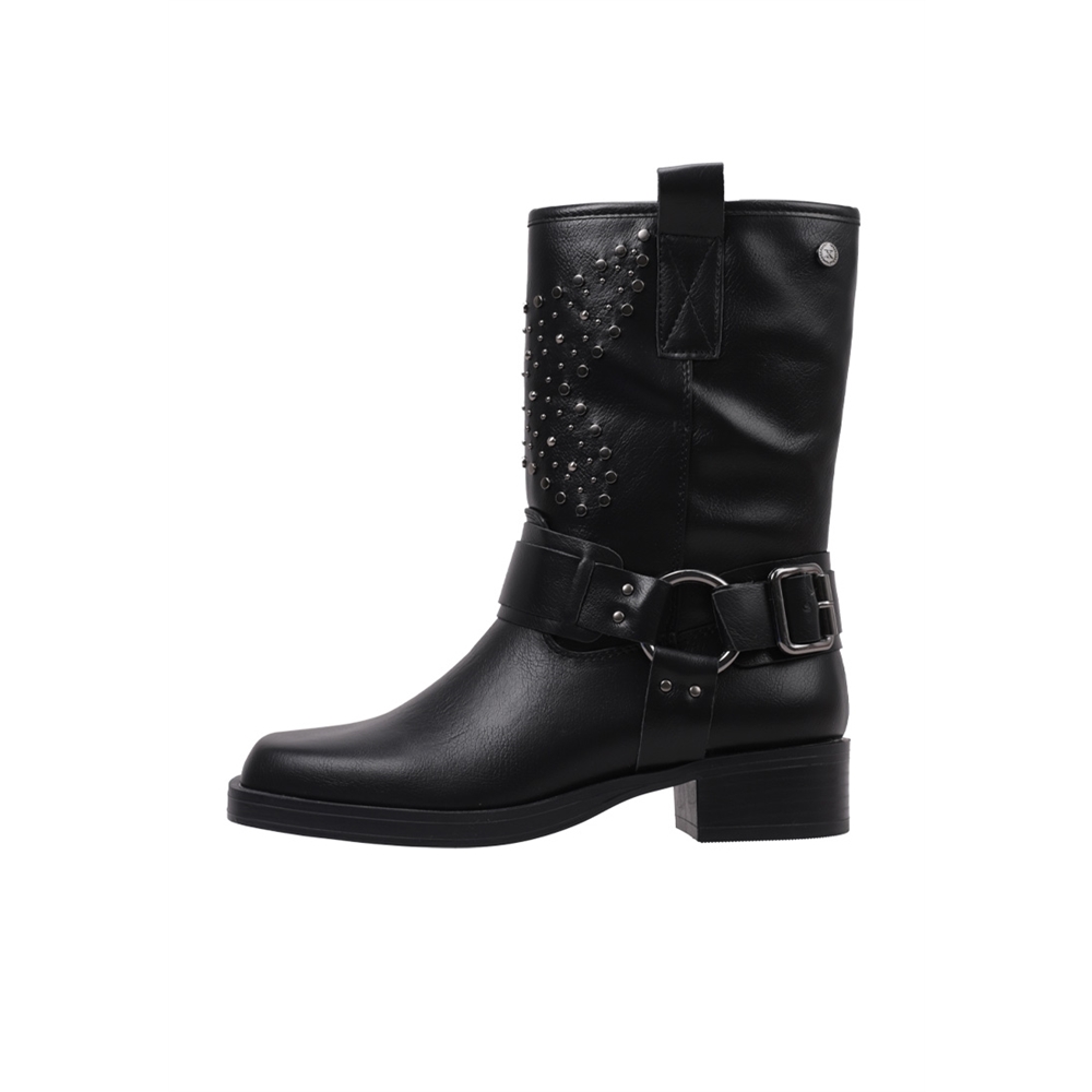 Xti 142999 Botines De Tacón Mujer Negro
