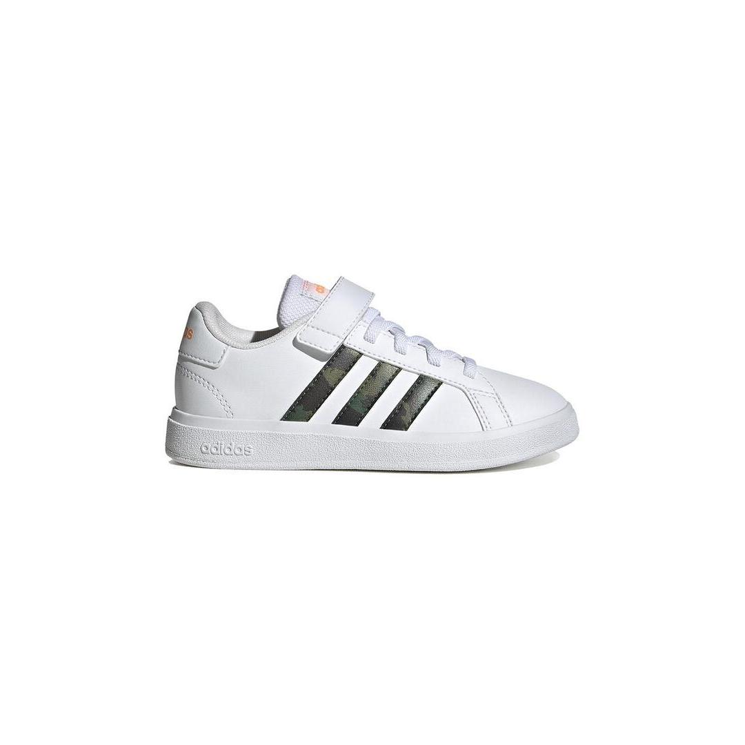 Zapatilla Niñ@ adidas Grand Court 2.0 Blanco/Camuf