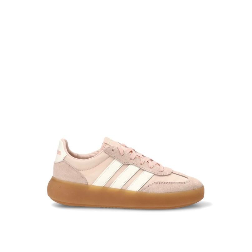 Zapatillas Casual Adidas - Mujer - Suela Plana - Modelo Jr1216 - Color Beige