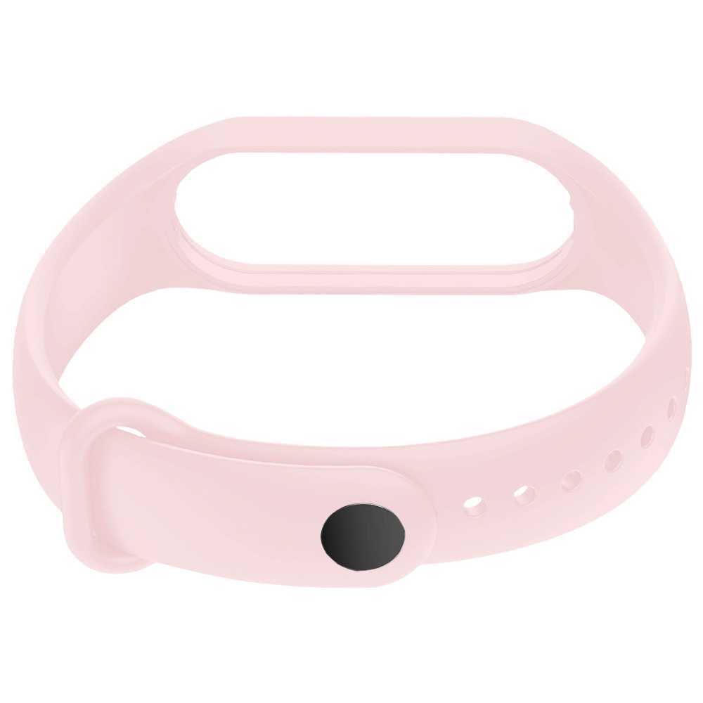 Correa Repuesto Pulsera Goma Brazalete Compatible Mi Band 7 6 5 Amazfit 5 Rosa