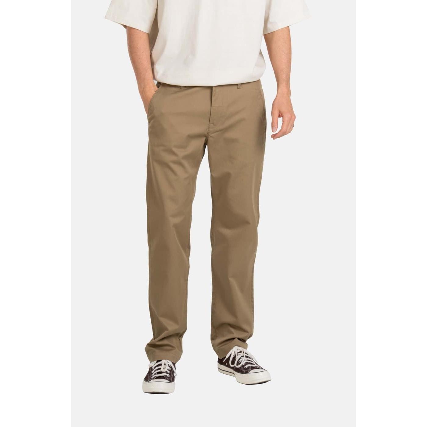 Pantal?n REELL Metro Flex Chino PC Deep Dark Sand