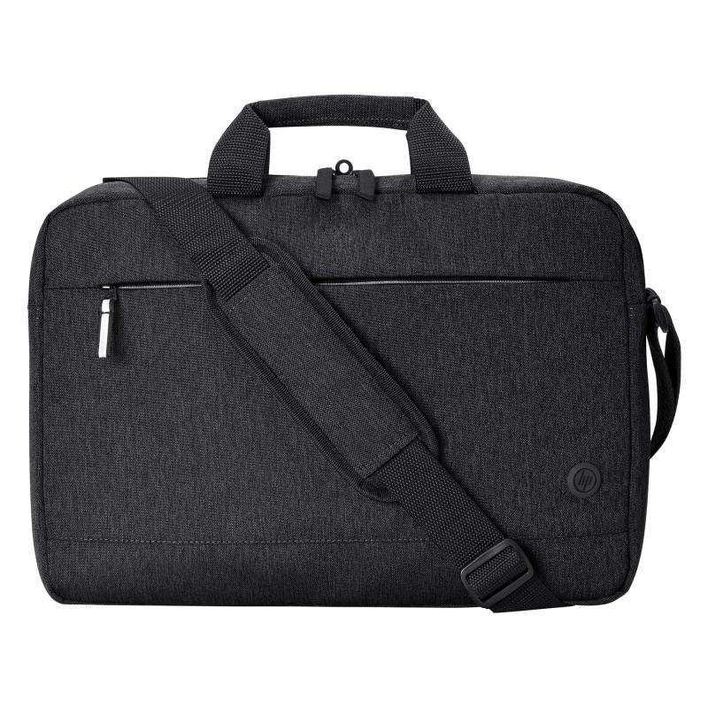 Hp prelude pro topload maletin para portatil 15.6” - resistente al agua - compartimento acolchado - correa acolchada ajustable - pasador para trolley - color negro