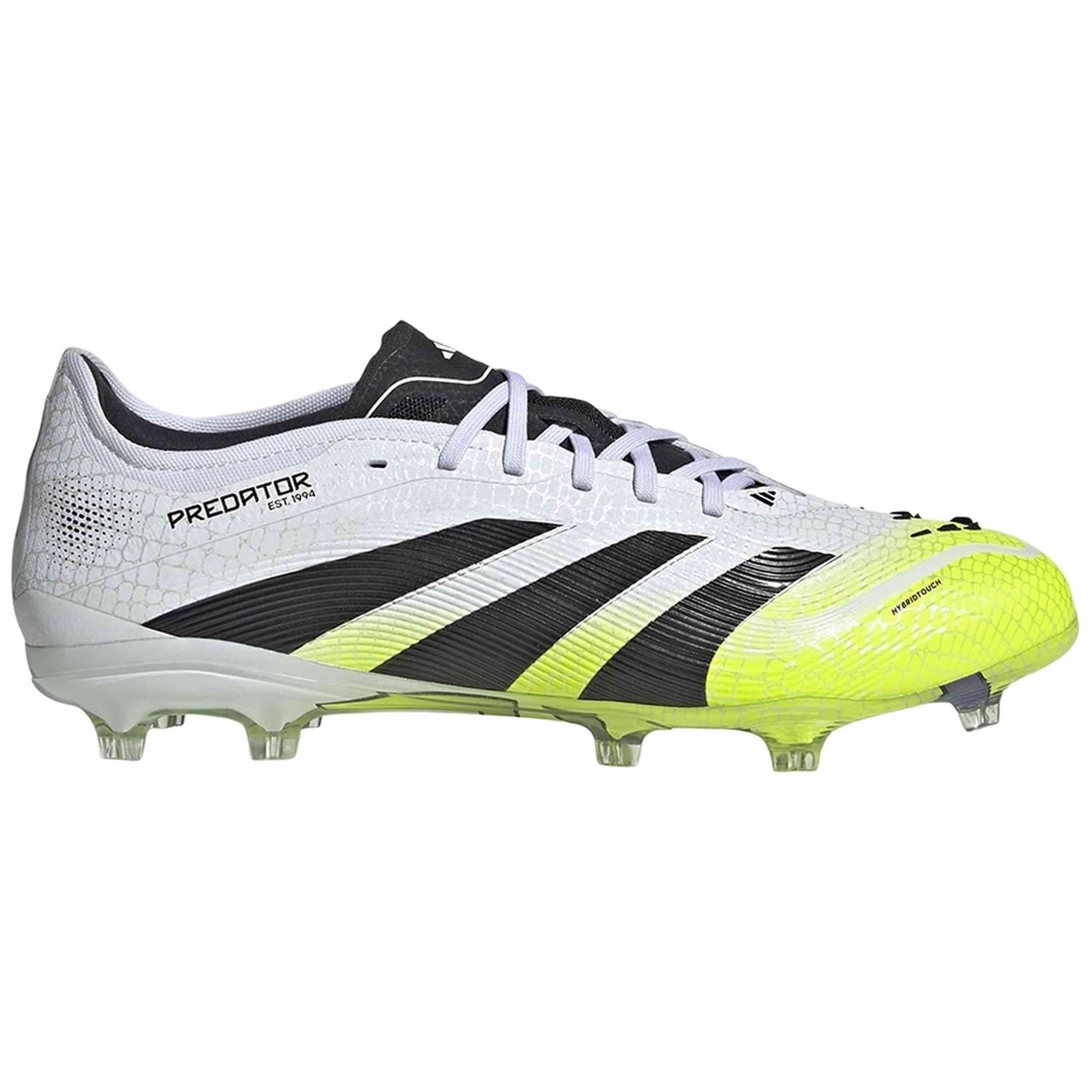 Zapatillas Adidas modelo Predator Pro FG "Cloud White / Core Black / Lucid Lemon" para Hombre en color Blanco